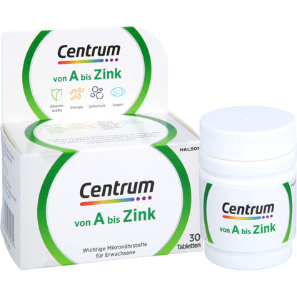 CENTRUM A-Zink Tabletten 30 St
