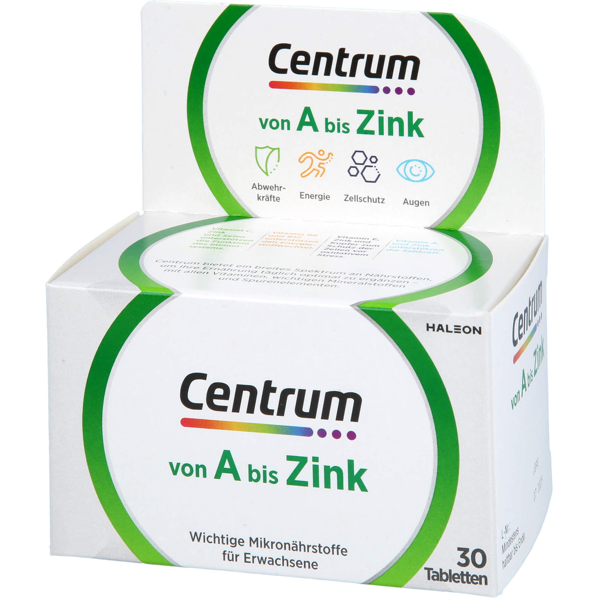 CENTRUM A-Zink Tabletten 30 St