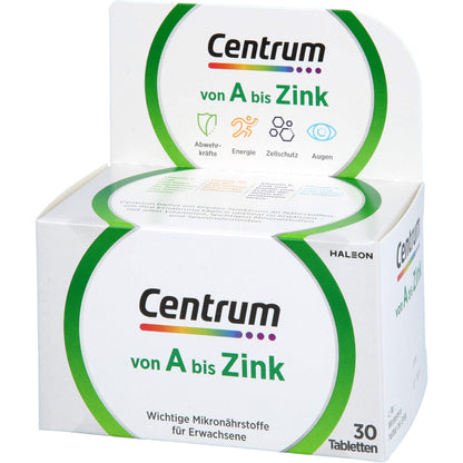 CENTRUM A-Zink Tabletten 30 St