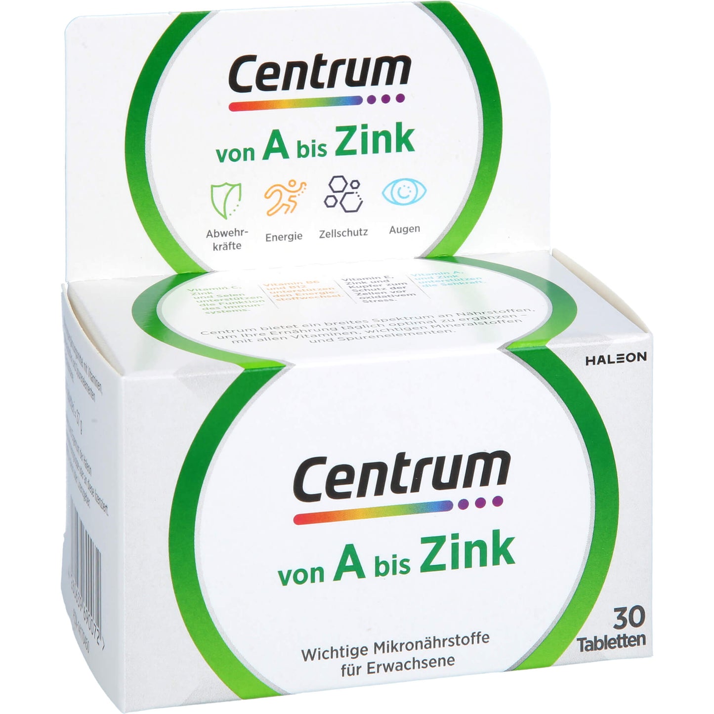 CENTRUM A-Zink Tabletten 30 St