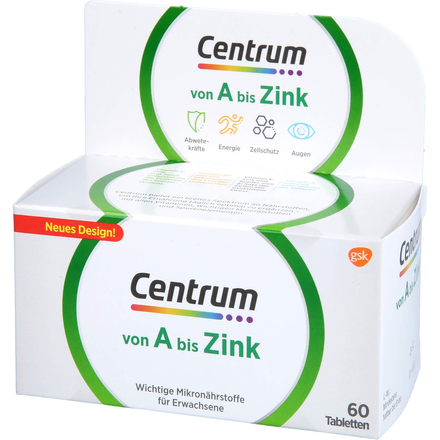 CENTRUM A-Zink Tabletten 60 St