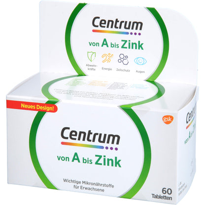 CENTRUM A-Zink Tabletten 60 St