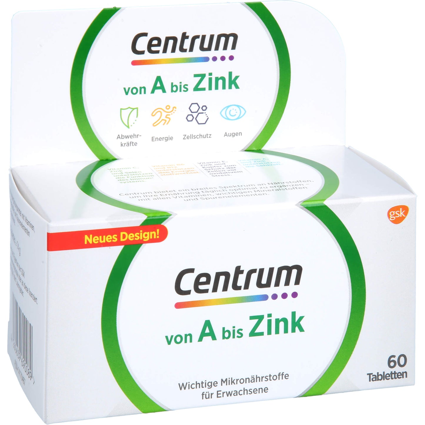 CENTRUM A-Zink Tabletten 60 St