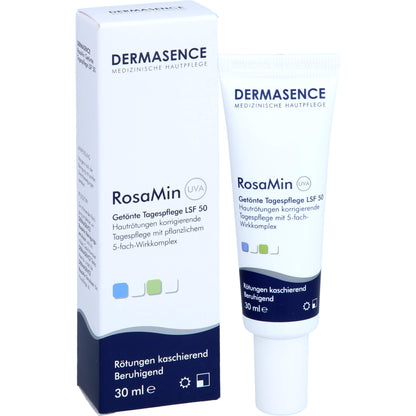 DERMASENCE RosaMin getönte Tagespfl.mittel LSF 50 30 ml