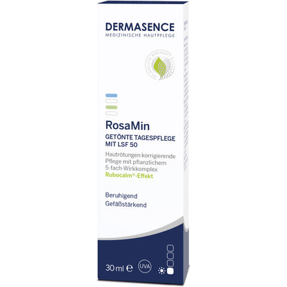 DERMASENCE RosaMin getönte Tagespfl.mittel LSF 50 30 ml