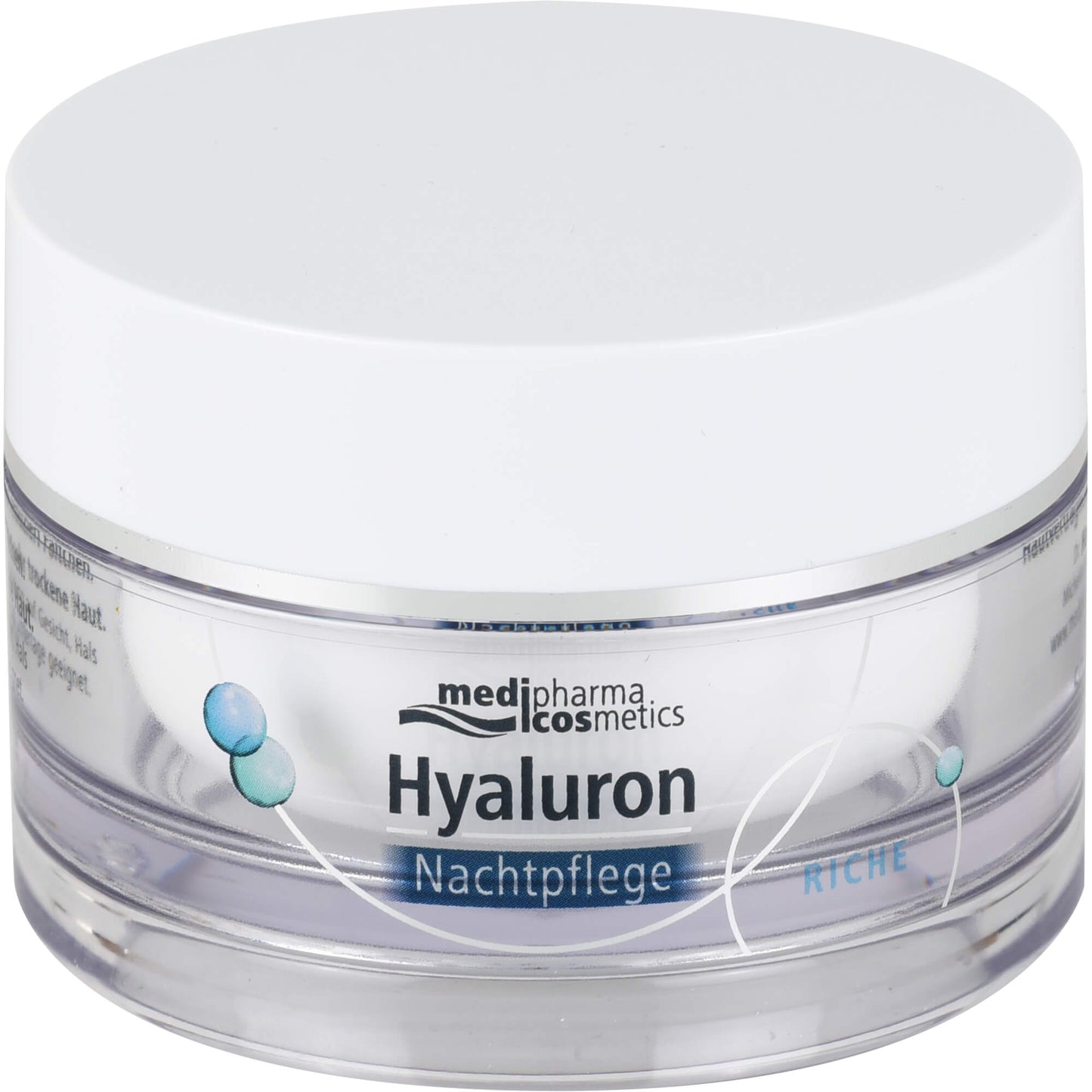 HYALURON NACHTPFLEGE riche Creme im Tiegel 50 ml
