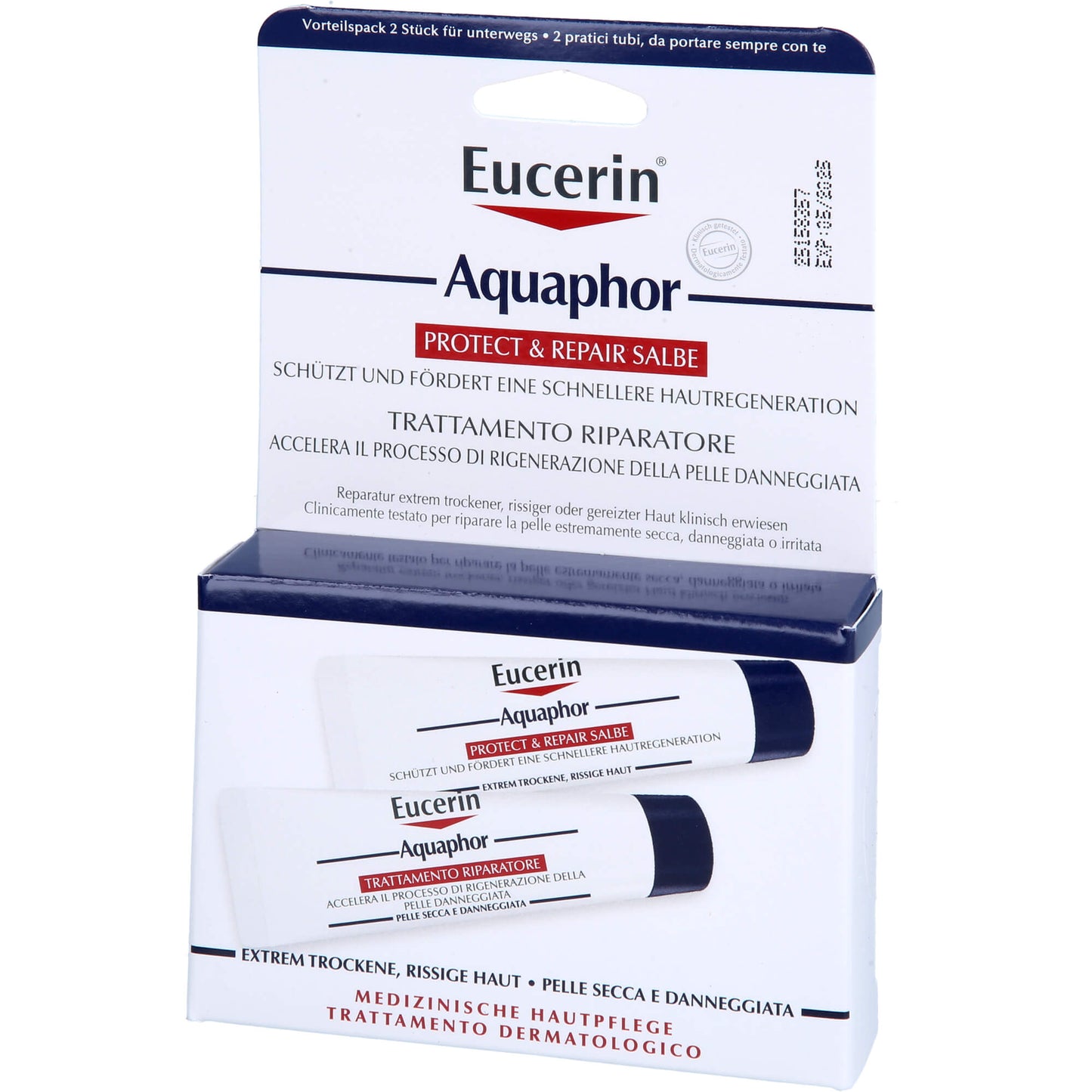EUCERIN Aquaphor Protect & Repair Salbe 2X10 ml