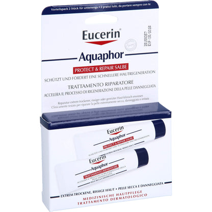 EUCERIN Aquaphor Protect & Repair Salbe 2X10 ml