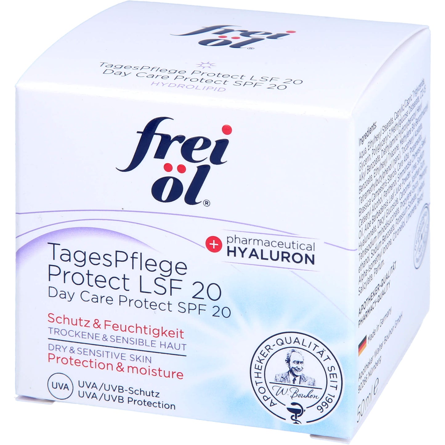 FREI ÖL Hydrolipid TagesPflege Protect Cre.LSF 20 50 ml