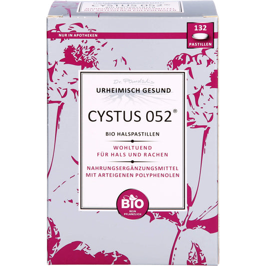 CYSTUS 052 Bio Halspastillen 132 St