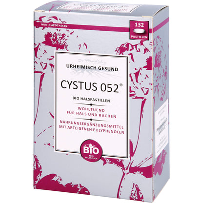 CYSTUS 052 Bio Halspastillen 132 St