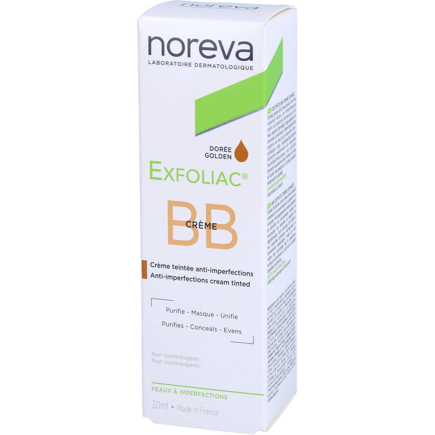 NOREVA Exfoliac getönte BB-Creme dunkel 30 ml