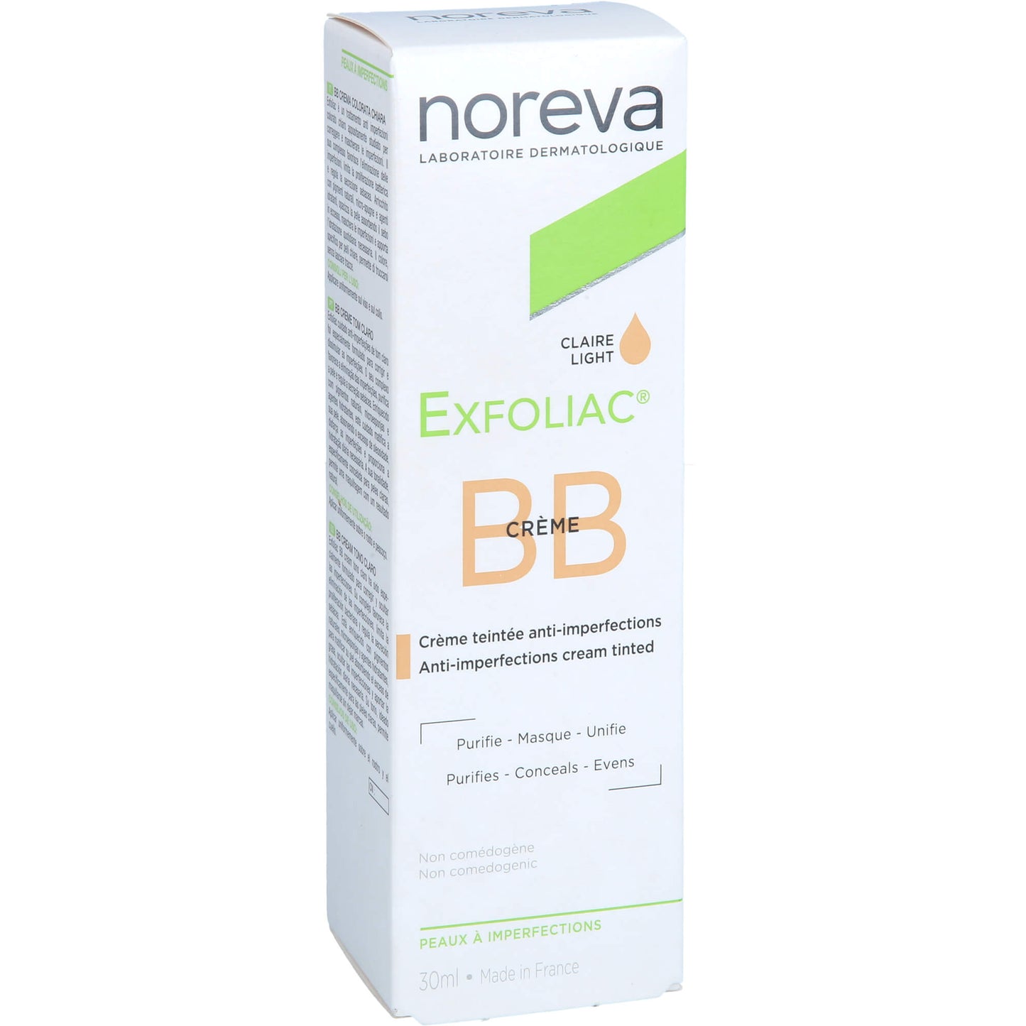 NOREVA Exfoliac getönte BB-Creme hell 30 ml