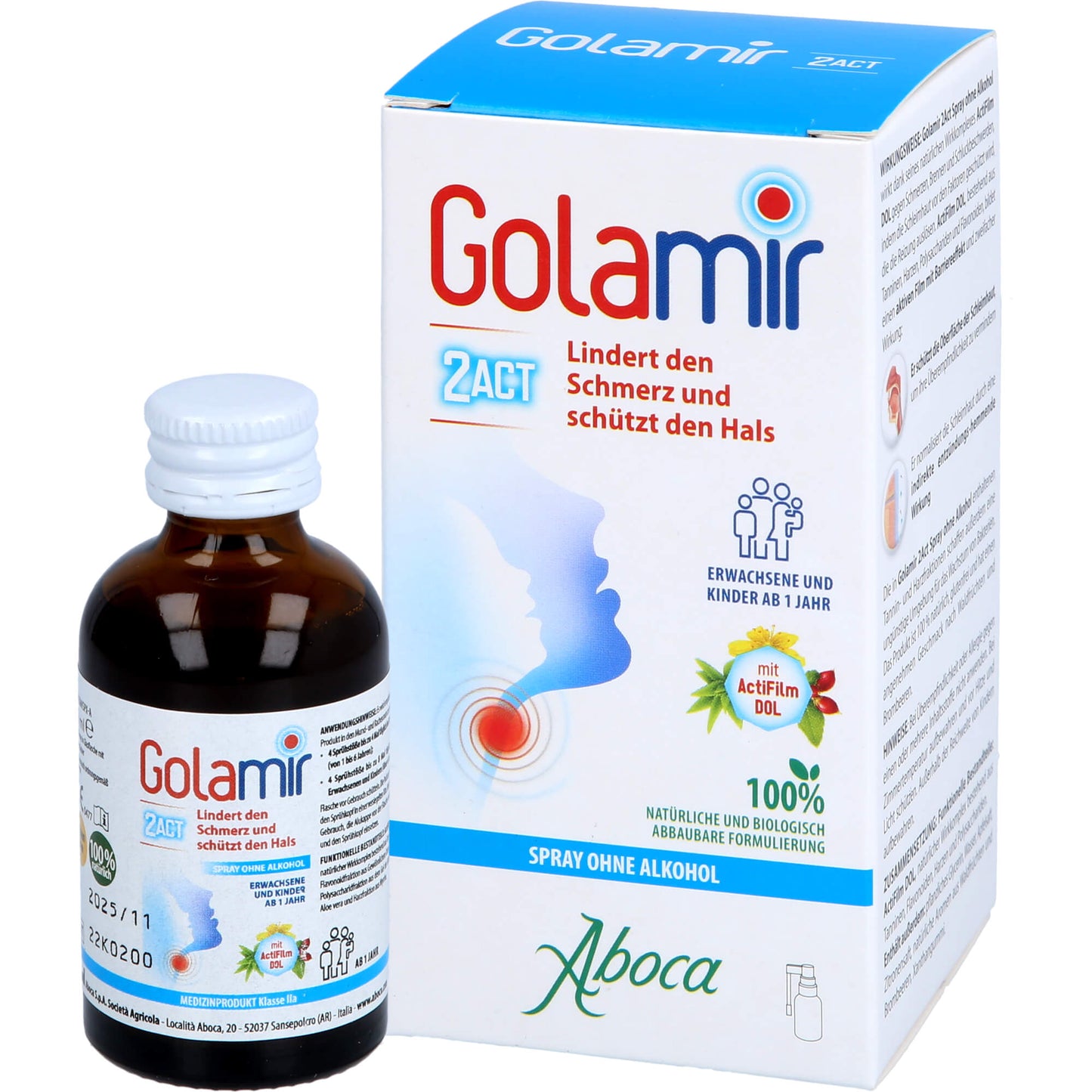 GOLAMIR 2Act Spray ohne Alkohol 30 ml