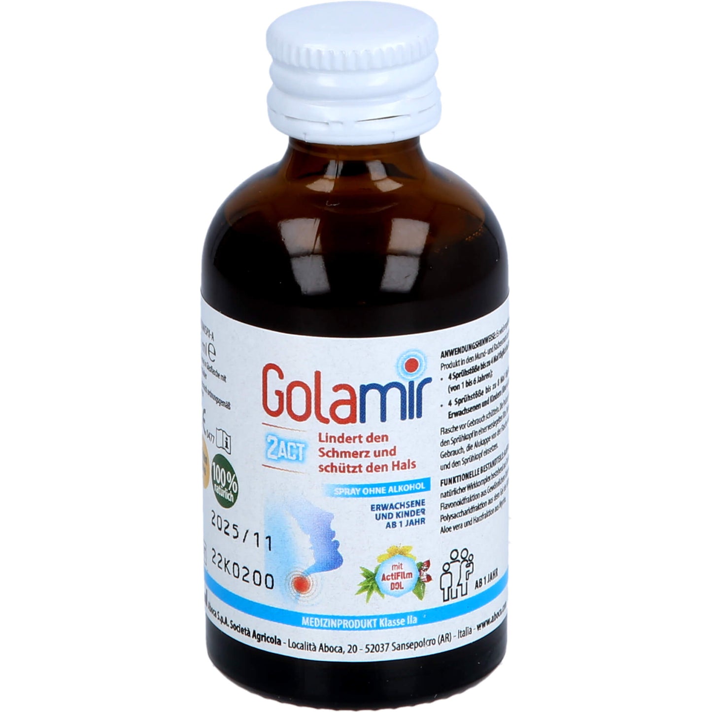 GOLAMIR 2Act Spray ohne Alkohol 30 ml