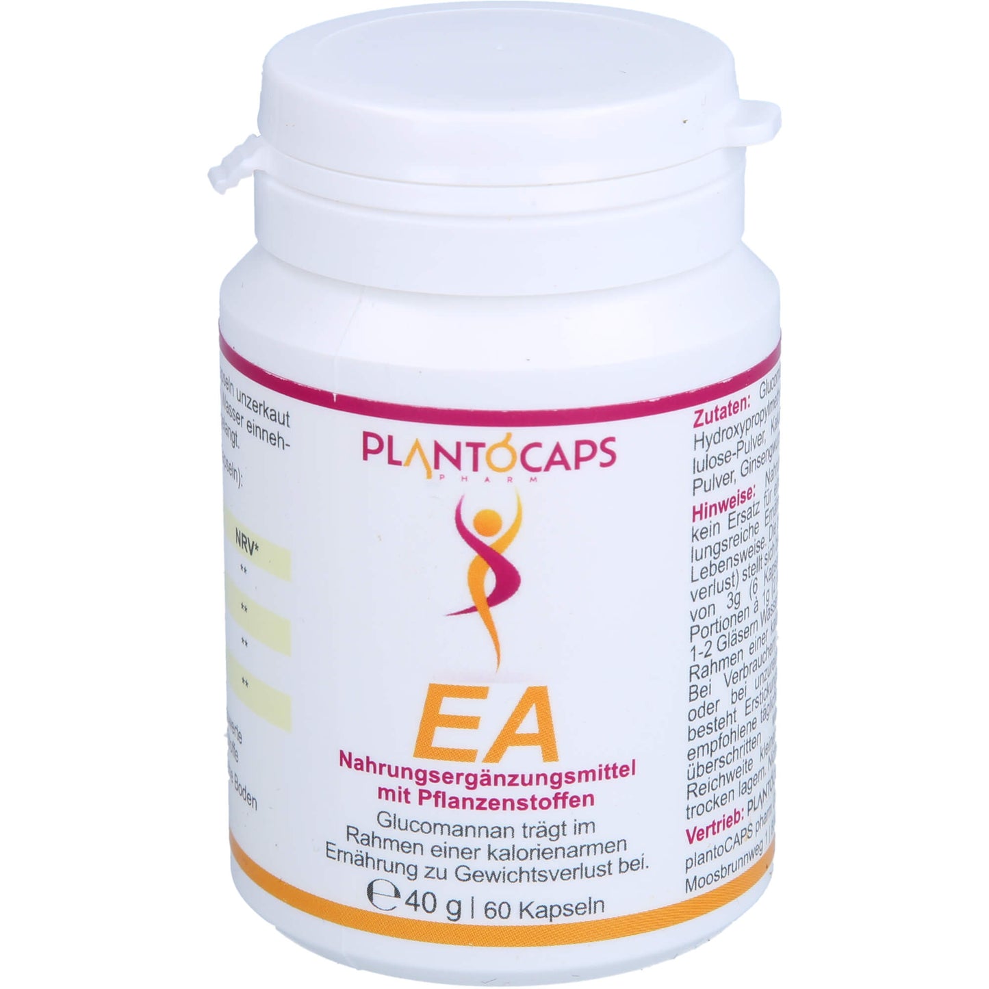 PLANTOCAPS Endlich Abnehmen Kapseln 60 St