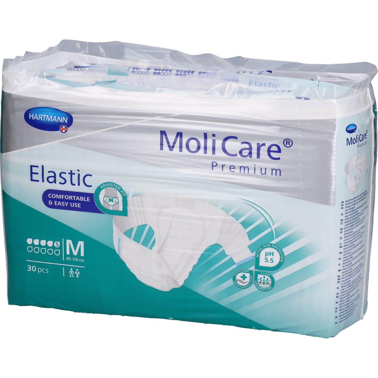 MOLICARE Premium Elastic Slip 5 Tropfen Gr.M 30 St