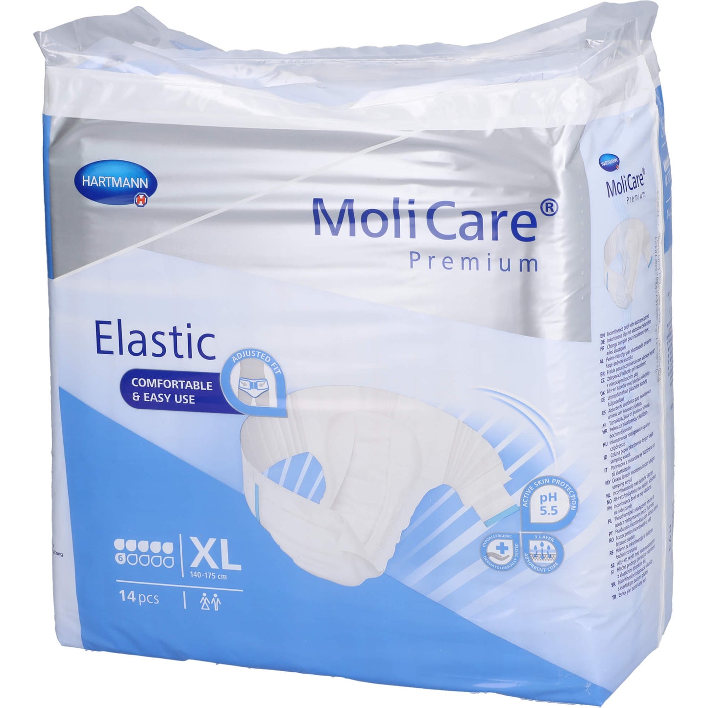 MOLICARE Premium Elastic Slip 6 Tropfen Gr.XL 14 St