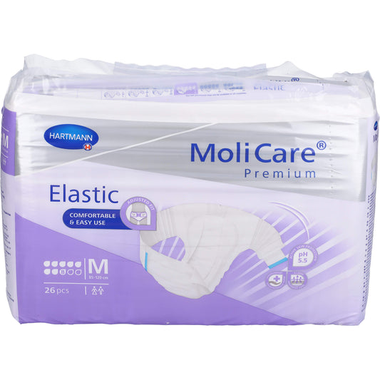 MOLICARE Premium Elastic Slip 8 Tropfen Gr.M 26 St