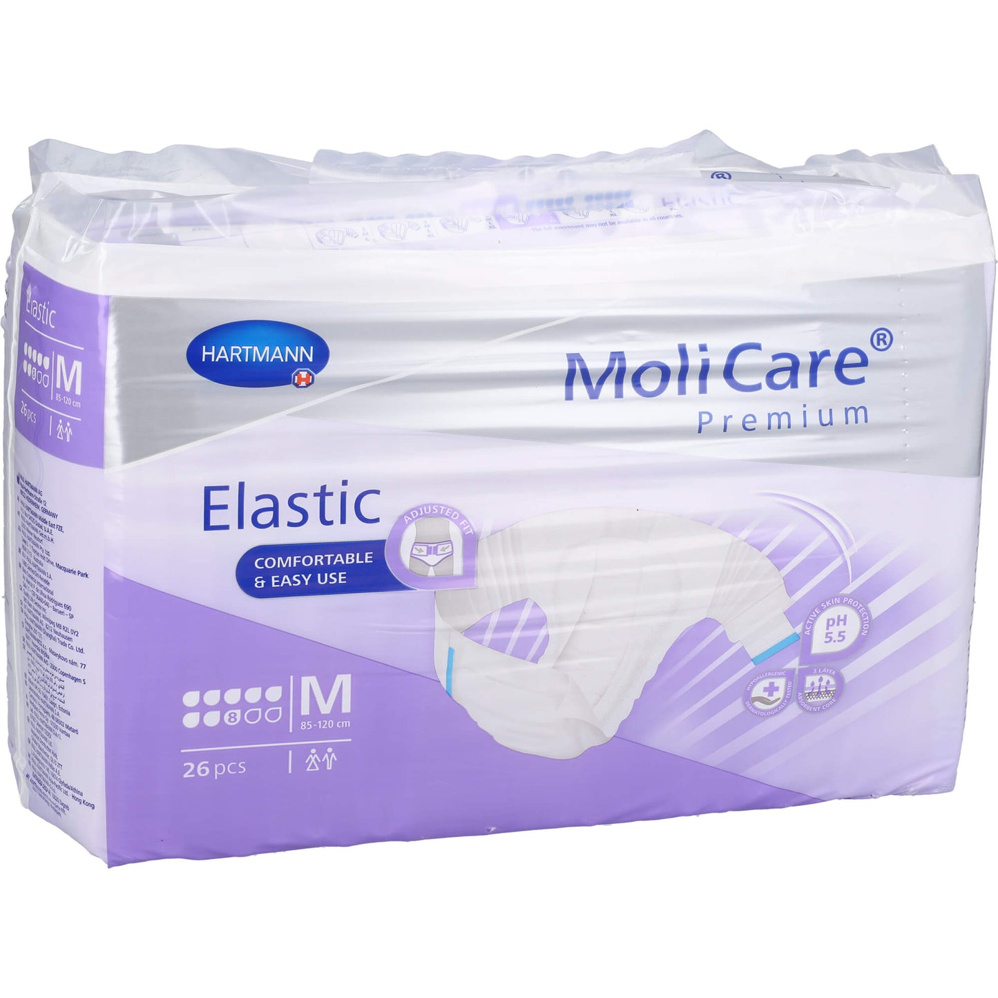 MOLICARE Premium Elastic Slip 8 Tropfen Gr.M 26 St