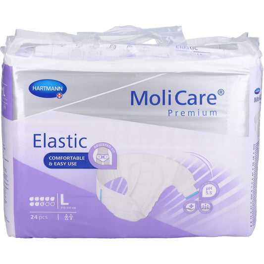 MOLICARE Premium Elastic Slip 8 Tropfen Gr.L 24 St