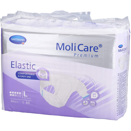 MOLICARE Premium Elastic Slip 8 Tropfen Gr.L 24 St