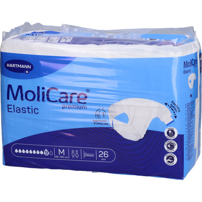 MOLICARE Premium Elastic Slip 9 Tropfen Gr.M 26 St