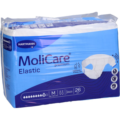 MOLICARE Premium Elastic Slip 9 Tropfen Gr.M 26 St