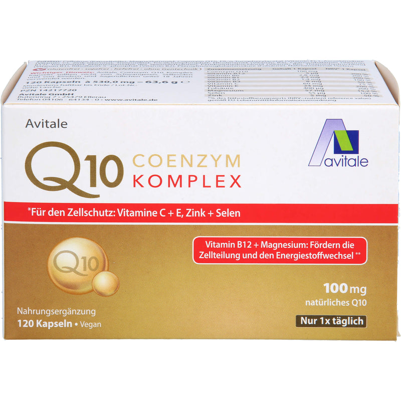 COENZYM Q10 100MG+VIT+MIN 120 St