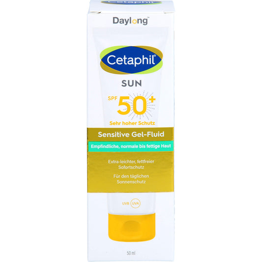 CETAPHIL Sun Daylong SPF 50+ sens.Gel-Fluid Gesich 50 ml