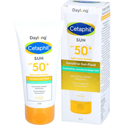 CETAPHIL Sun Daylong SPF 50+ sens.Gel-Fluid Gesich 50 ml