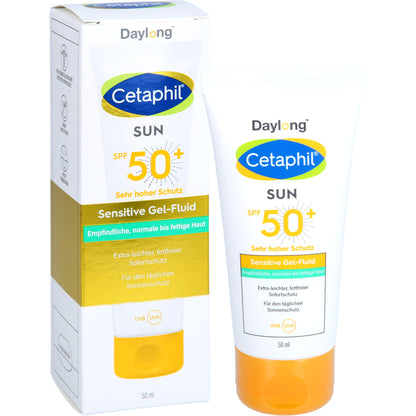 CETAPHIL Sun Daylong SPF 50+ sens.Gel-Fluid Gesich 50 ml
