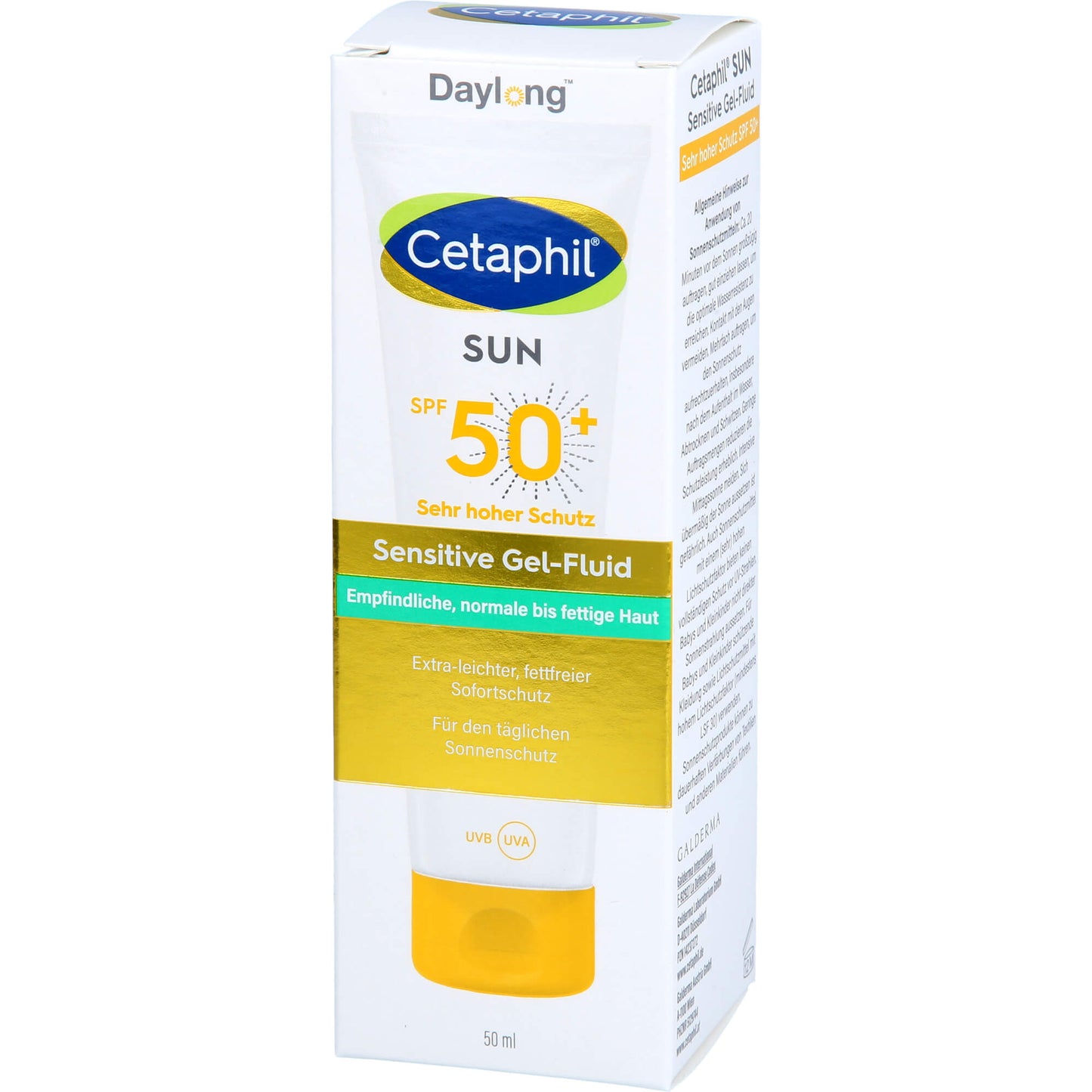 CETAPHIL Sun Daylong SPF 50+ sens.Gel-Fluid Gesich 50 ml