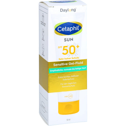 CETAPHIL Sun Daylong SPF 50+ sens.Gel-Fluid Gesich 50 ml