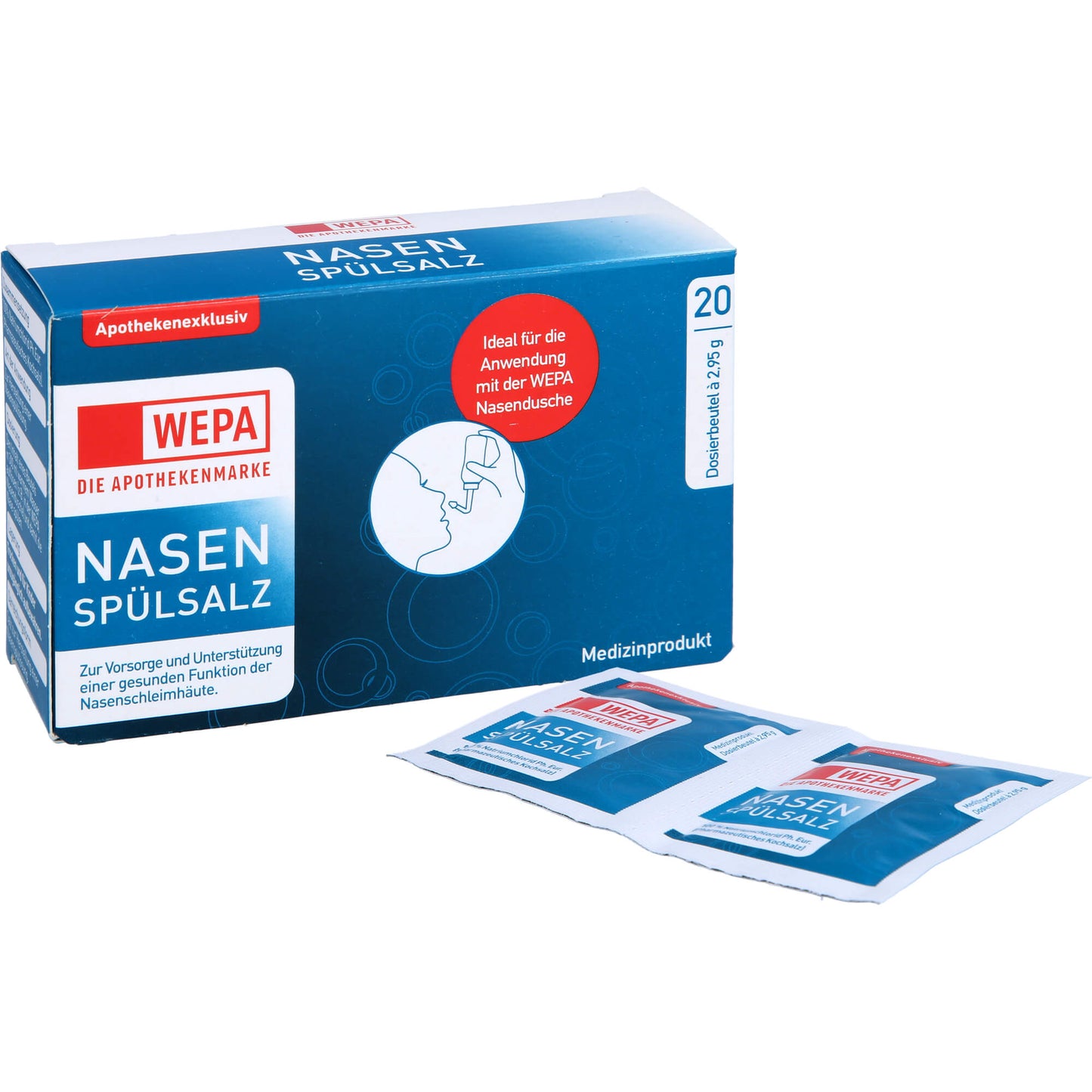 WEPA Nasenspülsalz 20X2.95 g