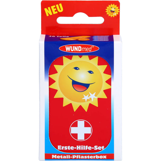 ERSTE HILFE-SET Metall Pflasterbox 36 St