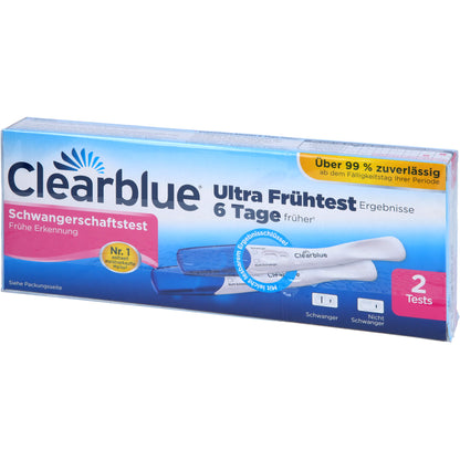 CLEARBLUE Schwangerschaftstest frühe Erkennung 2 St