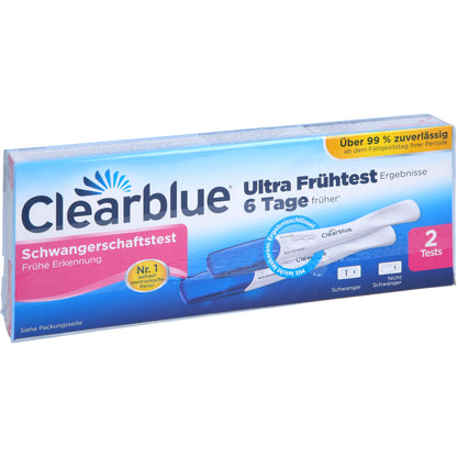 CLEARBLUE Schwangerschaftstest frühe Erkennung 2 St