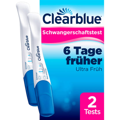 CLEARBLUE Schwangerschaftstest frühe Erkennung 2 St
