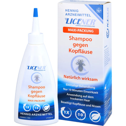 LICENER gegen Kopfläuse Shampoo Maxi-Packung 200 ml