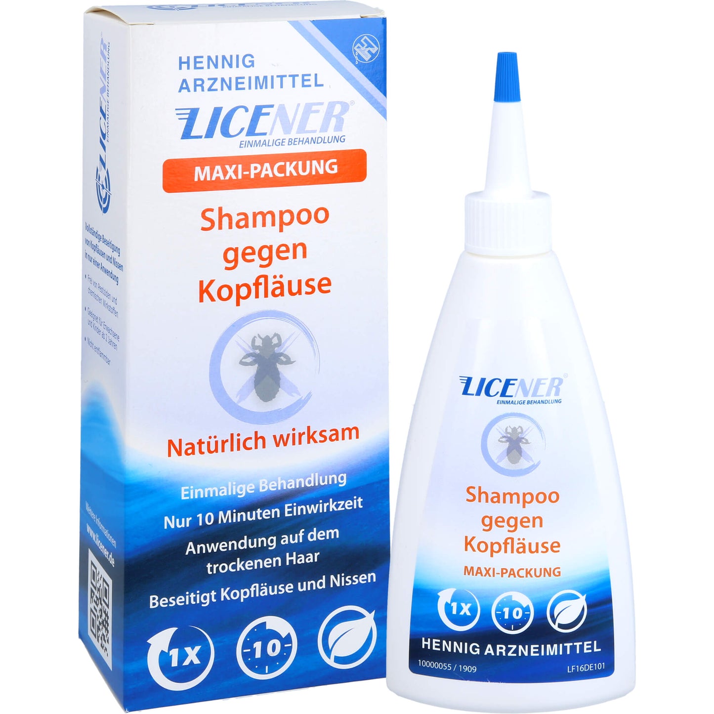 LICENER gegen Kopfläuse Shampoo Maxi-Packung 200 ml