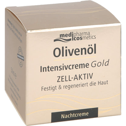 OLIVENÖL INTENSIVCREME Gold ZELL-AKTIV Nachtcreme 50 ml