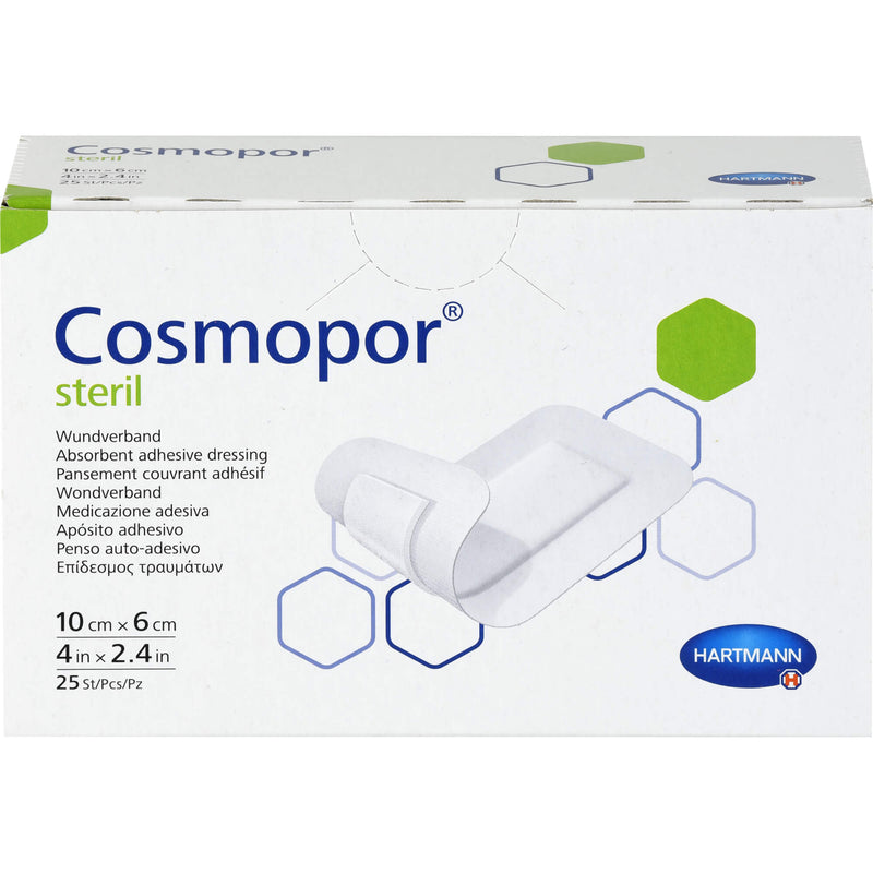 COSMOPOR STERIL 6X10 CM 25 St