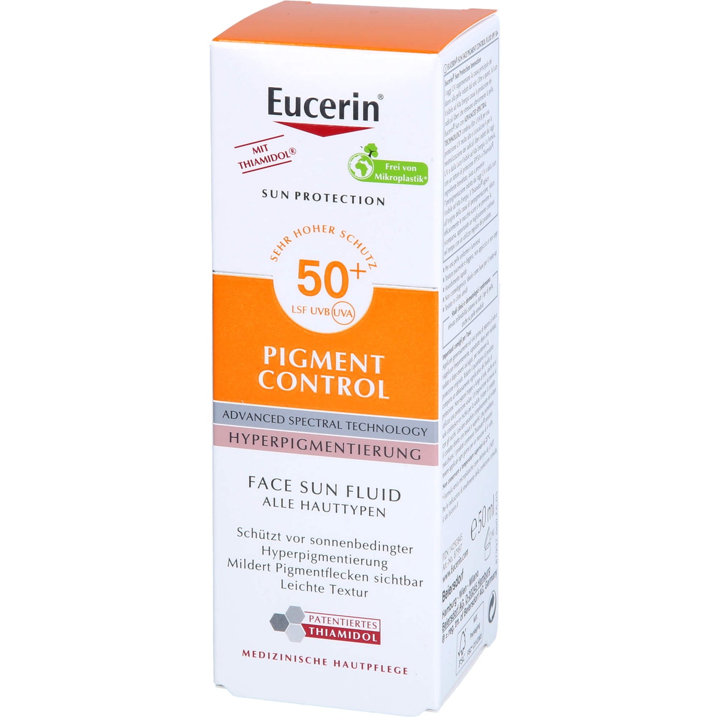 EUCERIN Sun Fluid Pigment Control LSF 50+ 50 ml