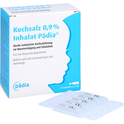 KOCHSALZ 0,9% Inhalat Pädia Ampullen 20X2.5 ml