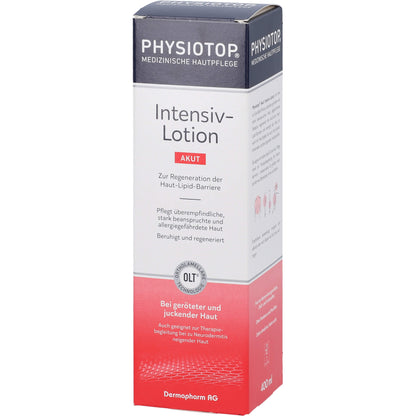 PHYSIOTOP Akut Intensiv-Lotion 400 ml