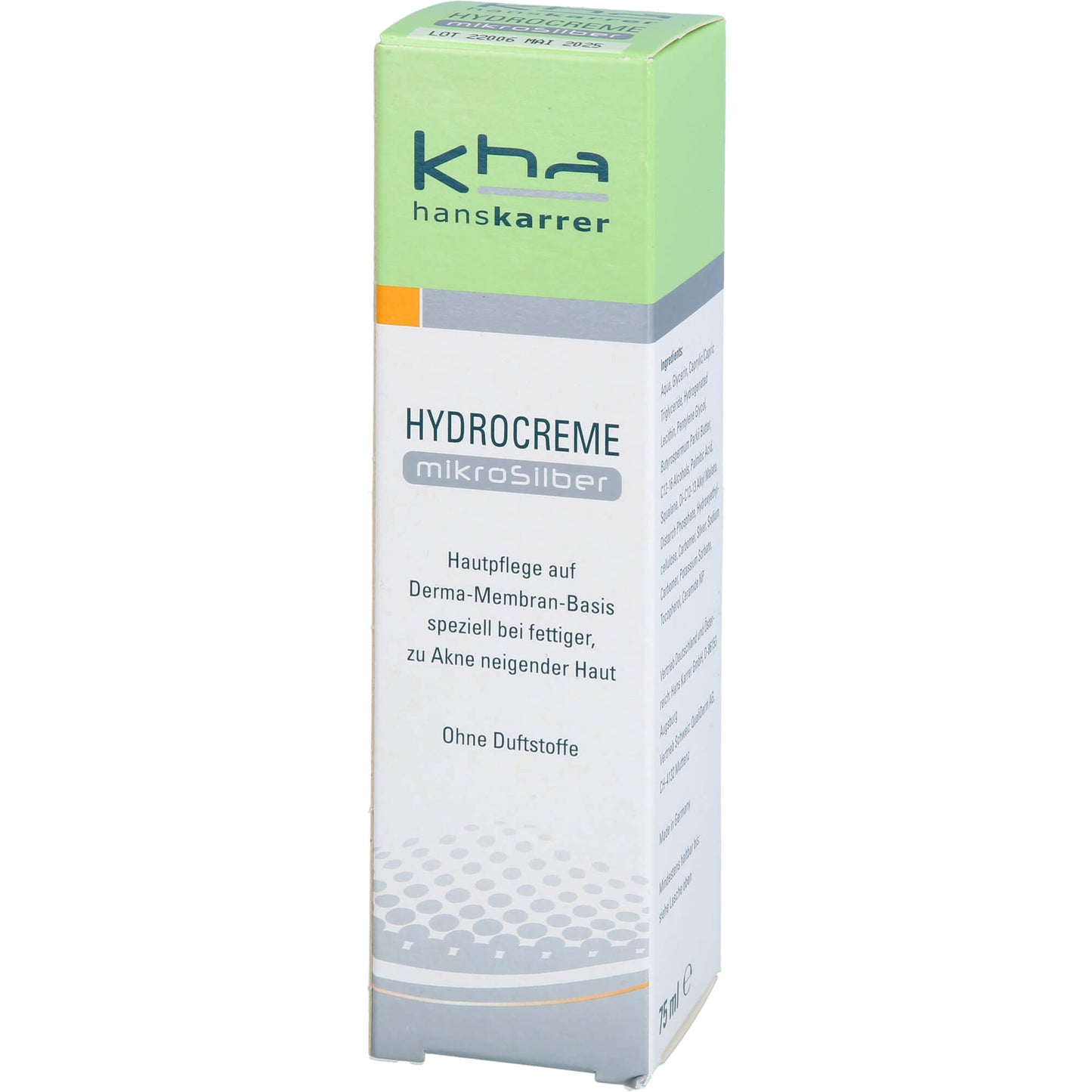 HANS KARRER Hydrocreme MikroSilber 75 ml