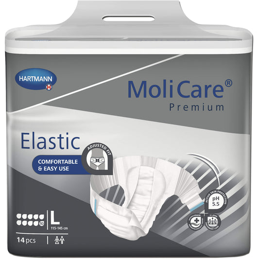 MOLICARE Premium Elastic Slip 10 Tropfen Gr.L 14 St