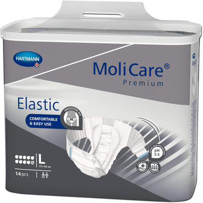 MOLICARE Premium Elastic Slip 10 Tropfen Gr.L 14 St