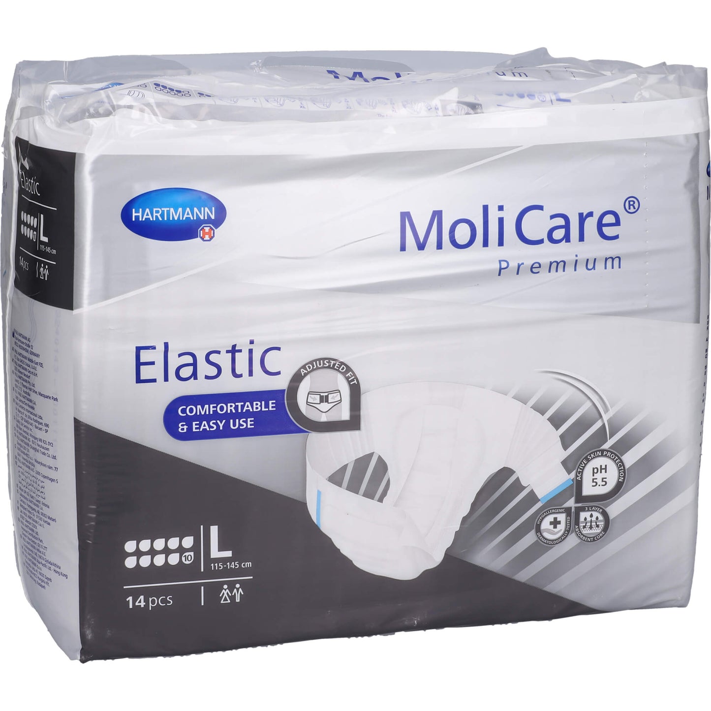 MOLICARE Premium Elastic Slip 10 Tropfen Gr.L 14 St